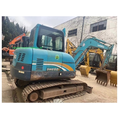 Μίνι σκάφτης Sunward SWE60 με αρχική υδραυλική βαλβίδα και χωρητικότητα κουβάς 0,23m3