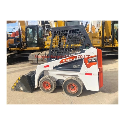 Χρησιμοποιούμενη Bobcat S70 από την Ιαπωνία με ισχυρή ισχύ και υδραυλική σταθερότητα