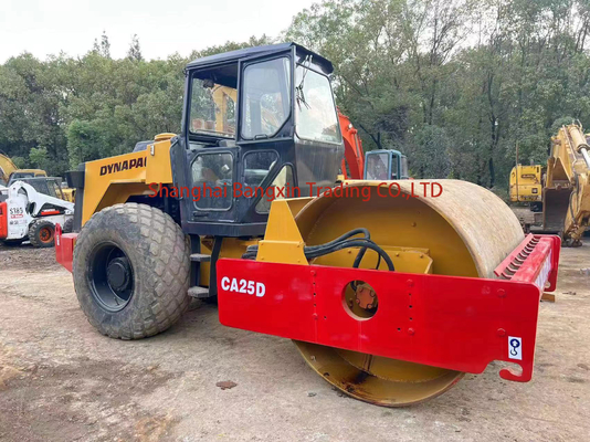 Χρησιμοποιηθέν 2010 Dynapac CA25D Vibratory Road Roller 20 Ton Compactor Μηχανήματα κατασκευής