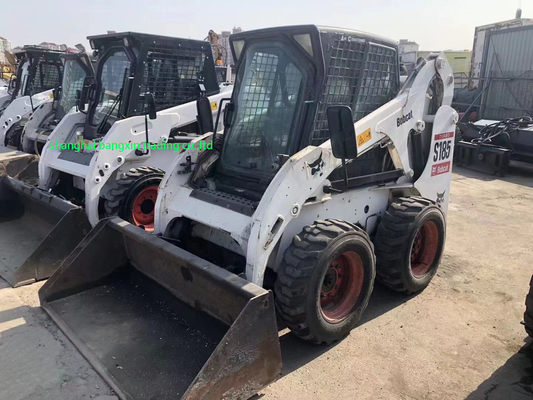 44.7 KW μεταχειρισμένο μίνι φορτιστή BOBCAT S185 Mini Skid Steer για κατάλληλες τιμές