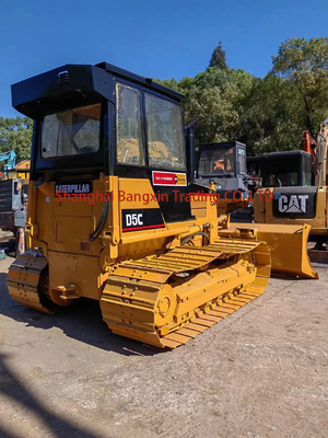 Χρησιμοποιημένη Caterpillar D5 D5C D4C Crawler Bulldozer με αρχικό υδραυλικό κύλινδρο