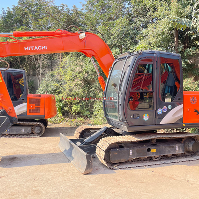 Η Hitachi ZX70 Mini Excavator όλες οι λειτουργίες φυσιολογικές και πιστοποιημένη EPA / CE