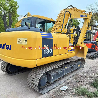 0.5m3 χωρητικότητα κουβάς komatsu pc130-7 μίνι εκσκαφέας με ισχυρή ισχύ και σταθερότητα