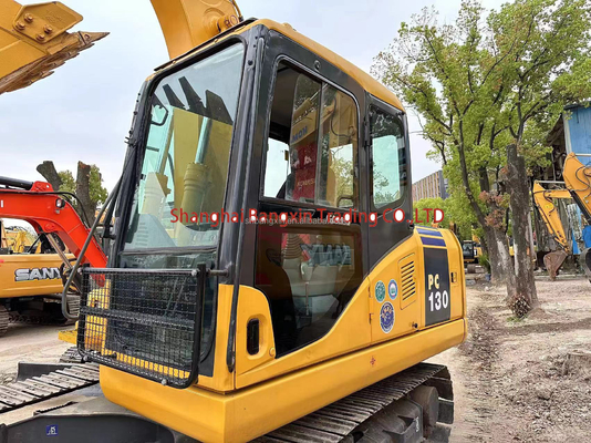 0.5m3 χωρητικότητα κουβάς komatsu pc130-7 μίνι εκσκαφέας με ισχυρή ισχύ και σταθερότητα