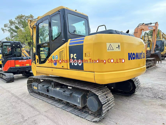 0.5m3 χωρητικότητα κουβάς komatsu pc130-7 μίνι εκσκαφέας με ισχυρή ισχύ και σταθερότητα