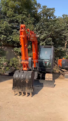 Η Hitachi ZX70 Mini Excavator όλες οι λειτουργίες φυσιολογικές και πιστοποιημένη EPA / CE