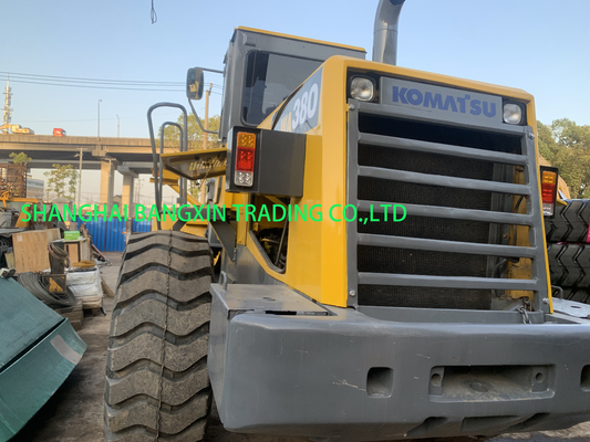 Χρησιμοποιημένη μηχανή φορτίου τροχών Komatsu WA380 με δωρεάν αποστολή και 7 ημέρες παράδοσης