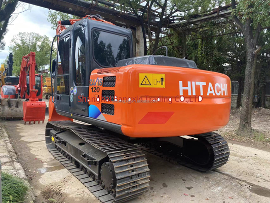 Μικρή μηχανή Mini Excavator Hitachi ZX120 με αρχική υδραυλική αντλία