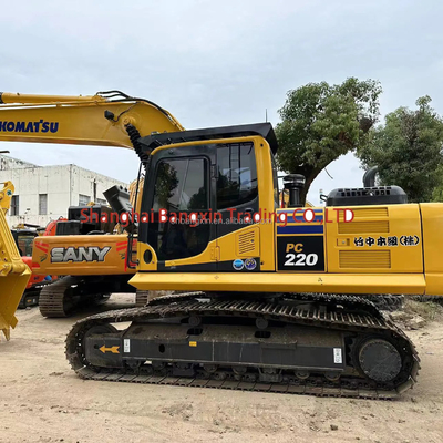 Μίνι σκάφτης Komatsu PC220-8 με κινητήρα Cummins Μεγάλη ισχύς και υδραυλική σταθερότητα