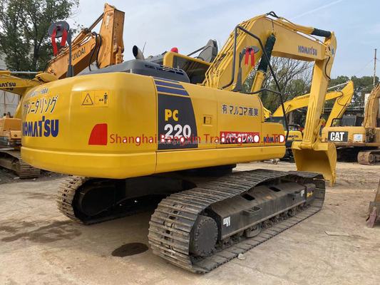 Μίνι σκάφτης Komatsu PC220-8 με κινητήρα Cummins Μεγάλη ισχύς και υδραυλική σταθερότητα