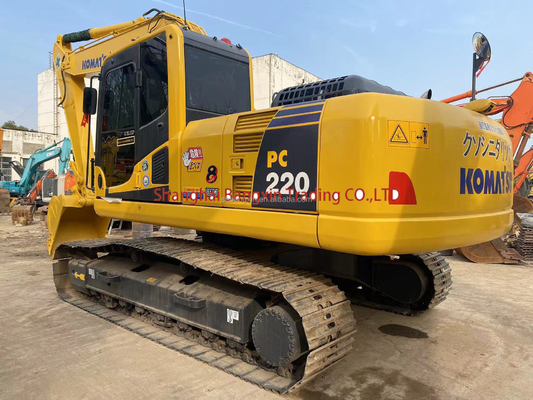 Μίνι σκάφτης Komatsu PC220-8 με κινητήρα Cummins Μεγάλη ισχύς και υδραυλική σταθερότητα