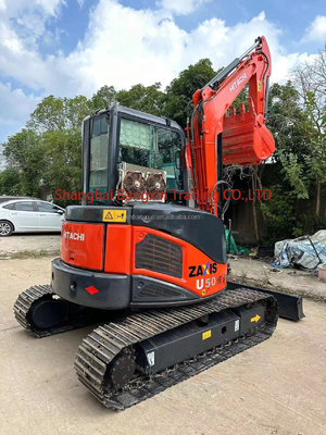 Κατασκευασμένο στην Hitachi zx50U Mini Excavator EPA / CE πιστοποιημένο 700 ώρες εργασίας Καλή κατάσταση