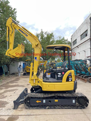 4ton Mini Excavator Komatsu PC40MR με πιστοποιητικό EPA/CE και υδραυλική σταθερότητα