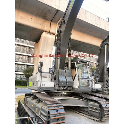 Εκσκαφέας 50 τόνων ZOOMLION ZE550 με υδραυλική βαλβίδα Hengli και 3 έτη μετά την πώληση