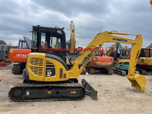 Το 90% της Komatsu Χρησιμοποιούμενος εξορυκτής δωρεάν αποστολή 5 τόνων υδραυλική μηχανή PC55MR