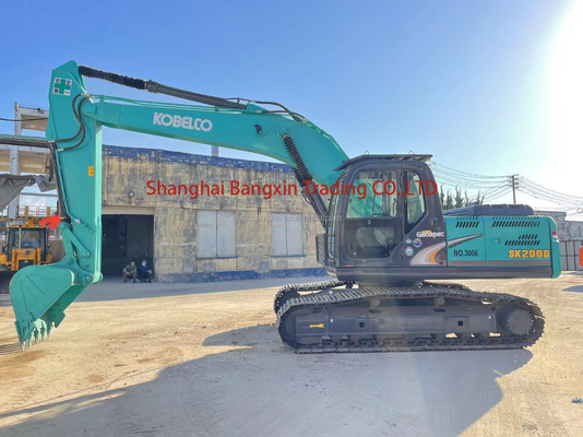 Χρησιμοποιούμενη εκσκαφέας 20 τόνων Kobelco SK200-6E στην Ιαπωνία με κινητήρα ISUZU και πιστοποίηση EPA/CE