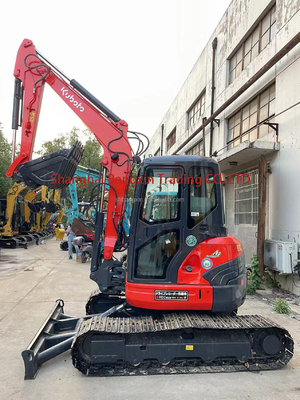 KUBOTA KX155-3z 5 τόνων μεταχειρισμένη μίνι εκσκαφέας με χωρητικότητα κουβάς 0,23m3 και ισχυρή ισχύ