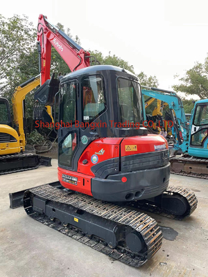 KUBOTA KX155-3z 5 τόνων μεταχειρισμένη μίνι εκσκαφέας με χωρητικότητα κουβάς 0,23m3 και ισχυρή ισχύ