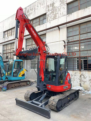 KUBOTA KX155-3z 5 τόνων μεταχειρισμένη μίνι εκσκαφέας με χωρητικότητα κουβάς 0,23m3 και ισχυρή ισχύ