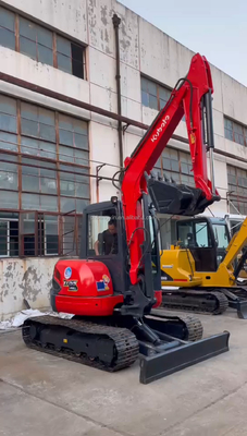 KUBOTA KX155-3z 5 τόνων μεταχειρισμένη μίνι εκσκαφέας με χωρητικότητα κουβάς 0,23m3 και ισχυρή ισχύ