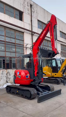 KUBOTA KX155-3z 5 τόνων μεταχειρισμένη μίνι εκσκαφέας με χωρητικότητα κουβάς 0,23m3 και ισχυρή ισχύ