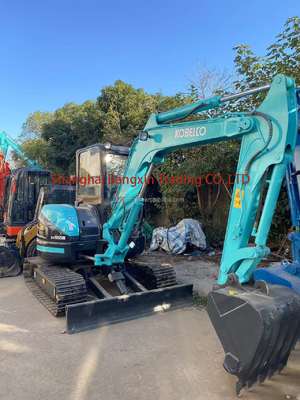 Όλες οι λειτουργίες φυσιολογικές 99% Kobelco SK55 Mini Excavator για υψηλό ανταγωνισμό