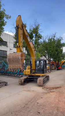 Καλής κατάστασης χρησιμοποιημένη εκσκαφέας CAT 320D 20 τόνων με πιστοποίηση EPA/CE