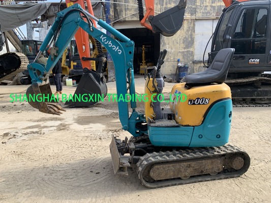 Αρχική Ιαπωνία KUBOTA U008 Mini Excavator Όλες οι λειτουργίες φυσιολογικές και EPA / CE πιστοποιημένο