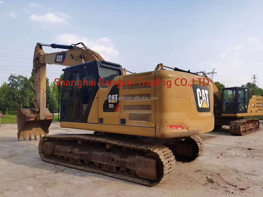 20 τόνων CAT 323 Mini Excavator χρησιμοποιημένη μηχανή με χωρητικότητα κουβάς 1,2M3 και καλή κατάσταση