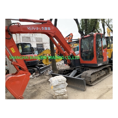 8 τόνων KUBOTA KX185 Mini Excavator με πιστοποίηση EPA/CE Χρησιμοποιούμενη ιαπωνική μηχανή