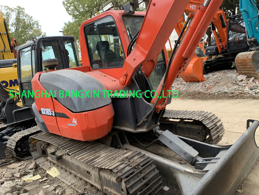 8 τόνων KUBOTA KX185 Mini Excavator με πιστοποίηση EPA/CE Χρησιμοποιούμενη ιαπωνική μηχανή