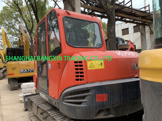 8 τόνων KUBOTA KX185 Mini Excavator με πιστοποίηση EPA/CE Χρησιμοποιούμενη ιαπωνική μηχανή