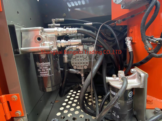 7 ημέρες χρόνο παράδοσης Χρησιμοποιούμενο Hitachi ZX120 Mini Excavator με αρχική υδραυλική βαλβίδα
