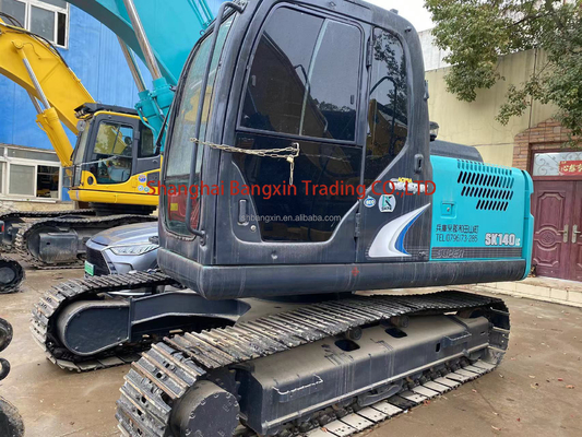 Χρησιμοποιούμενη εκσκαφέας Kobelco SK140 με 14 τόνους λειτουργικού βάρους σε καλή κατάσταση