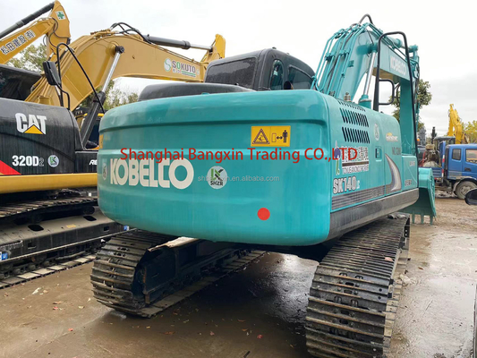 Χρησιμοποιούμενη εκσκαφέας Kobelco SK140 με 14 τόνους λειτουργικού βάρους σε καλή κατάσταση