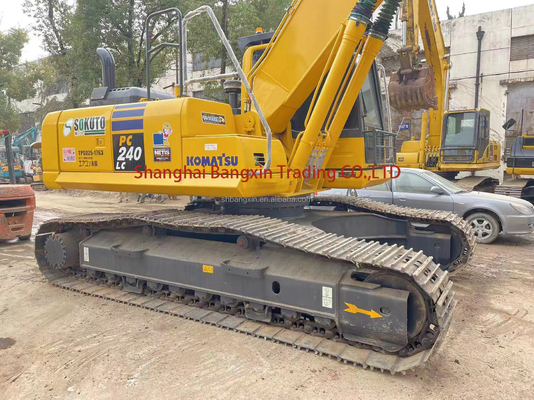Χρησιμοποιούμενος εξορυκτής Komatsu PC240 και χωρητικότητα κουβάς 1,3m3 με περίοδο 1 έτους μετά την πώληση