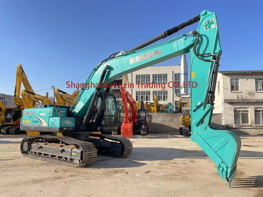 Χρησιμοποιούμενος εξορυκτής Kobelco SK200 με πιστοποίηση EPA/CE και βάρος 6000 KG