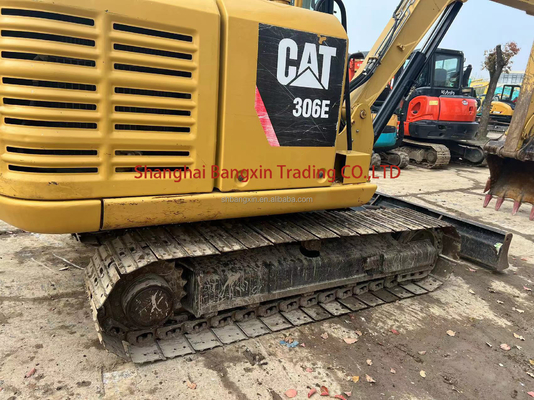 Μίνι Excavator CAT 306E Αρχική Ιαπωνία Υδραυλική Backhoe Crawler με και Απόδοση