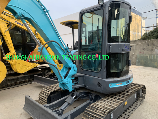 καλή κατάσταση Kobelco SK55SR μίνι εξορυκτής μεγάλη ισχύ και υδραυλική σταθερότητα