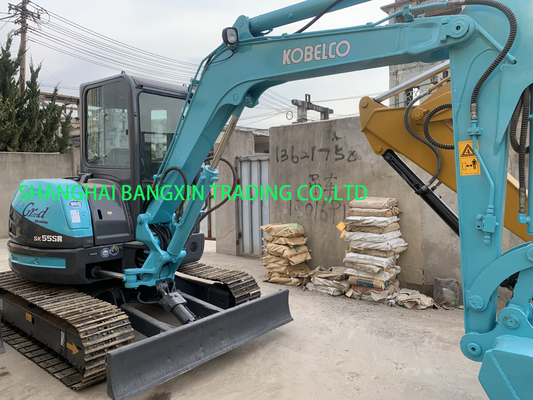 καλή κατάσταση Kobelco SK55SR μίνι εξορυκτής μεγάλη ισχύ και υδραυλική σταθερότητα