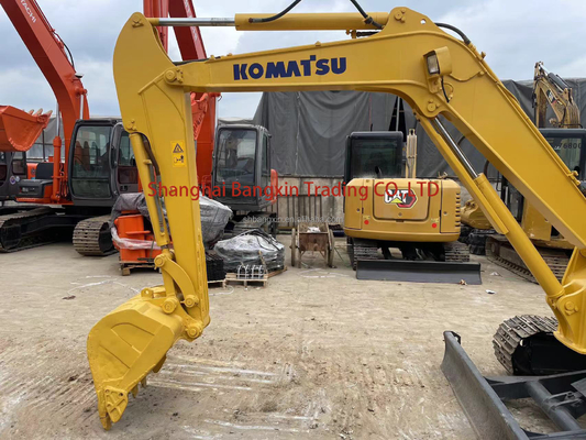 2020 Χρησιμοποιήθηκε Komatsu PC55MR Mini Excavator/Crawler Digger με όλες τις λειτουργίες φυσιολογικές