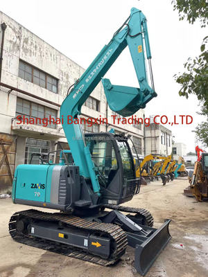 Χρησιμοποιούμενος εξορυκτής Hitachi ZX70-3 με πιστοποίηση EPA/CE και περίοδο 1 έτους μετά την πώληση