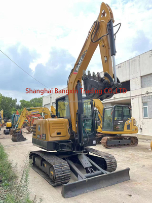 Εργασιακό βάρος 5,5 τόνων Sany SY55C Excavator Χρησιμοποιούμενη μηχανή σκάφους με δωρεάν αποστολή