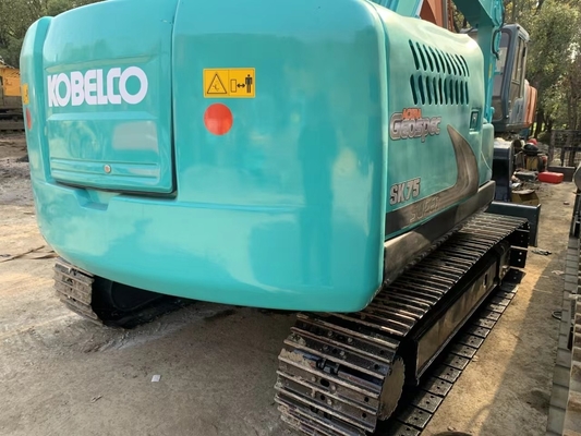 Χρησιμοποιούμενος εξορυκτής Kobelco SK75 με αρχικό υδραυλικό κύλινδρο και πιστοποίηση προϊόντος