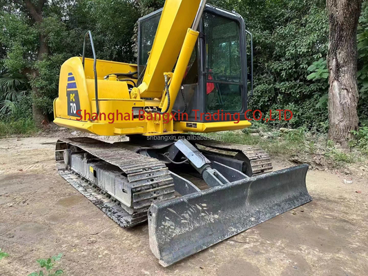Πιστοποιημένος CE/EPA Komatsu PC70-8 Mini Excavator με μηχανή μετά την πώληση και Cummins