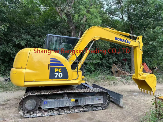 Πιστοποιημένος CE/EPA Komatsu PC70-8 Mini Excavator με μηχανή μετά την πώληση και Cummins
