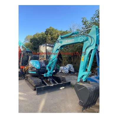 Η Kobelco χρησιμοποίησε εξορυκτήρα SK55 υψηλής υδραυλικής σταθερότητας με πιστοποίηση EPA / CE