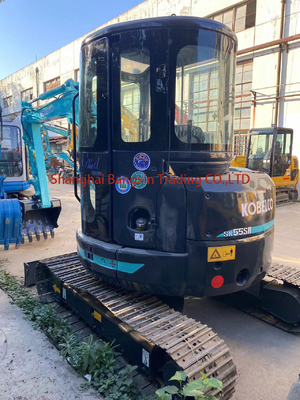 Η Kobelco χρησιμοποίησε εξορυκτήρα SK55 υψηλής υδραυλικής σταθερότητας με πιστοποίηση EPA / CE