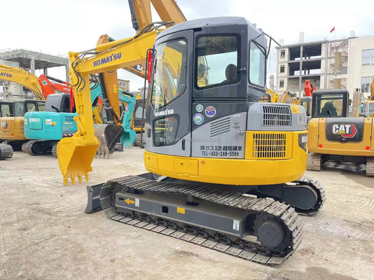 Αρχικό 2020 Komatsu PC78US Mini Excavator με χαμηλές ώρες εργασίας και υδραυλική αντλία