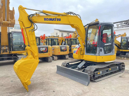 Αρχικό 2020 Komatsu PC78US Mini Excavator με χαμηλές ώρες εργασίας και υδραυλική αντλία
